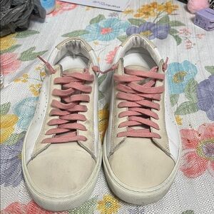 Oliver Cabell Low 1 Shoes pink shoe laces 38